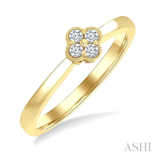 ASHI Clover Diamond Fashion Ring 361W8PPFGYG