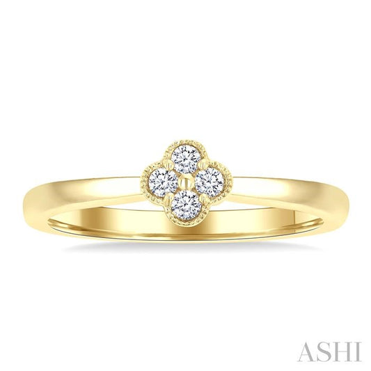 ASHI Clover Diamond Fashion Ring 361W8PPFGYG