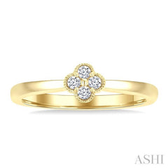 ASHI Clover Diamond Fashion Ring 361W8PPFGYG