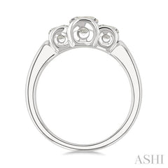 ASHI 3 Stone Diamond Fashion Ring 361Y1PPFGWG