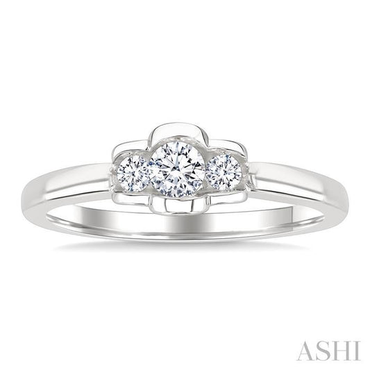 ASHI 3 Stone Diamond Fashion Ring 361Y6PPFGWG