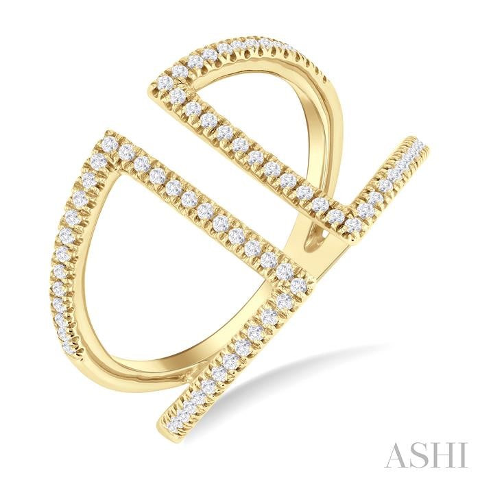 ASHI Diamond Fashion Open Ring 362G5PPTSYG