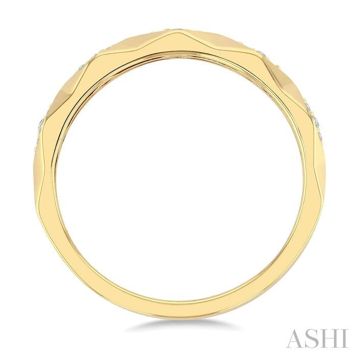 ASHI Geometric Stackable Diamond Fashion Band 362Y9PPTGYG