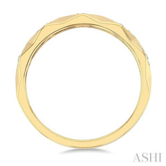 ASHI Geometric Stackable Diamond Fashion Band 362Y9PPTGYG