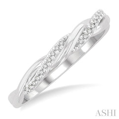 ASHI Swirl Diamond Fashion Ring 363E9PPTSWG