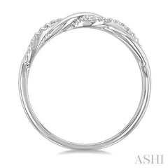 ASHI Swirl Diamond Fashion Ring 363E9PPTSWG