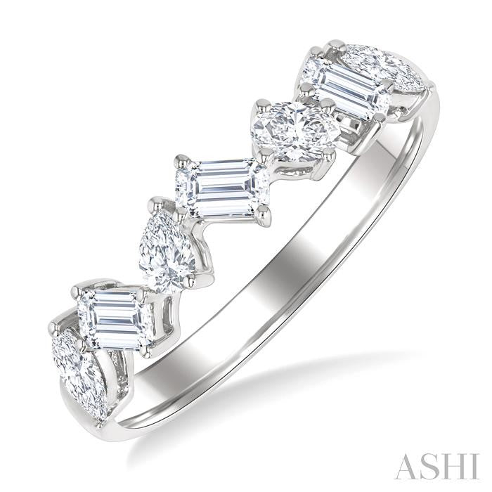 ASHI Mixed Shape Diamond Fashion Band 363K2PPFGWG