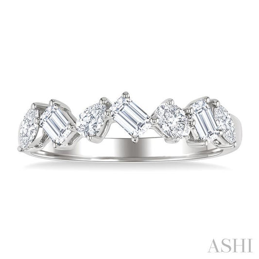 ASHI Mixed Shape Diamond Fashion Band 363K2PPFGWG