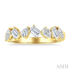 ASHI Mixed Shape Diamond Fashion Band 363K2PPFGYG