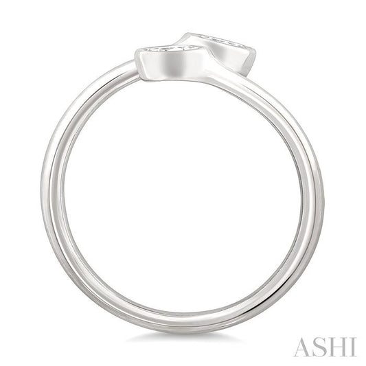 ASHI Oval Shape Bezel Coil Diamond Fashion Ring 363W7PPFGWG-OV