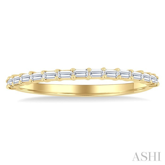 ASHI Stackable Baguette Diamond Fashion Band 364F6PPFHYG