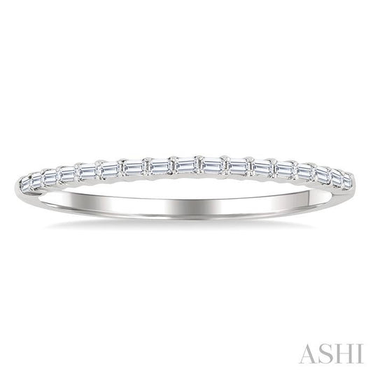 ASHI Stackable Baguette Diamond Fashion Band 364F8PPTGWG