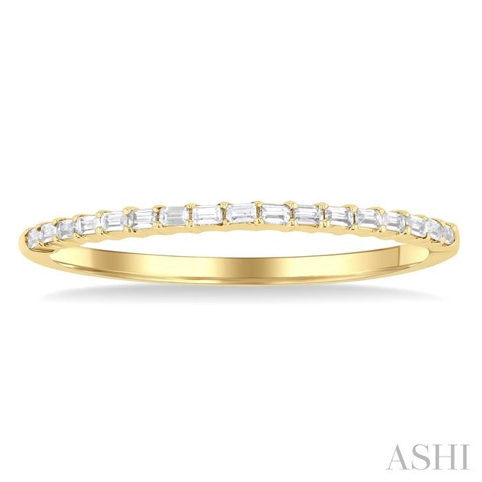 ASHI Stackable Baguette Diamond Fashion Band 364F8PPTGYG