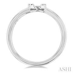 ASHI Marquise Shape Double Row Fusion Diamond Ring 364P6PPTGWG-MQ