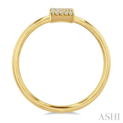 ASHI Block 'Z' Initial Diamond Ring 365D9PPTSYG-Z