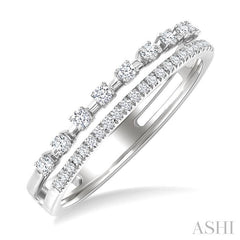 ASHI Double Row Diamond Fashion Band 365J6PPFGWG