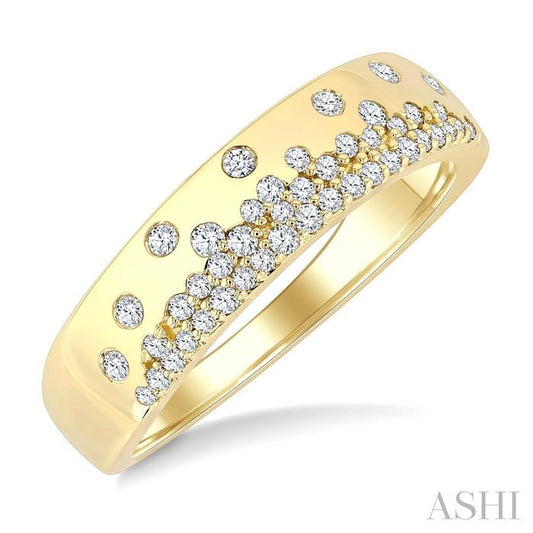 ASHI Mosaic Diamond Fashion Band 365X7PPTGYG
