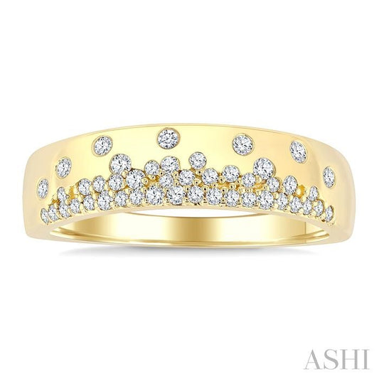 ASHI Mosaic Diamond Fashion Band 365X7PPTGYG