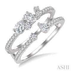 ASHI Mixed Shape Diamond Fashion Ring 365Y2PPFGWG