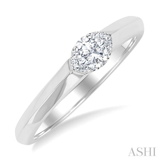 ASHI Marquise Shape East-West Diamond Ring 366F5PPFGWG-MQ