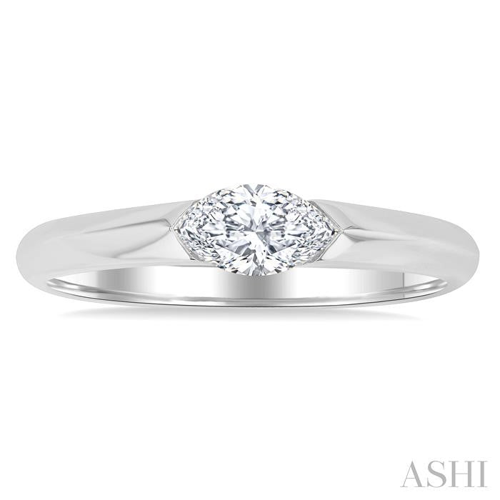 ASHI Marquise Shape East-West Diamond Ring 366F5PPFGWG-MQ
