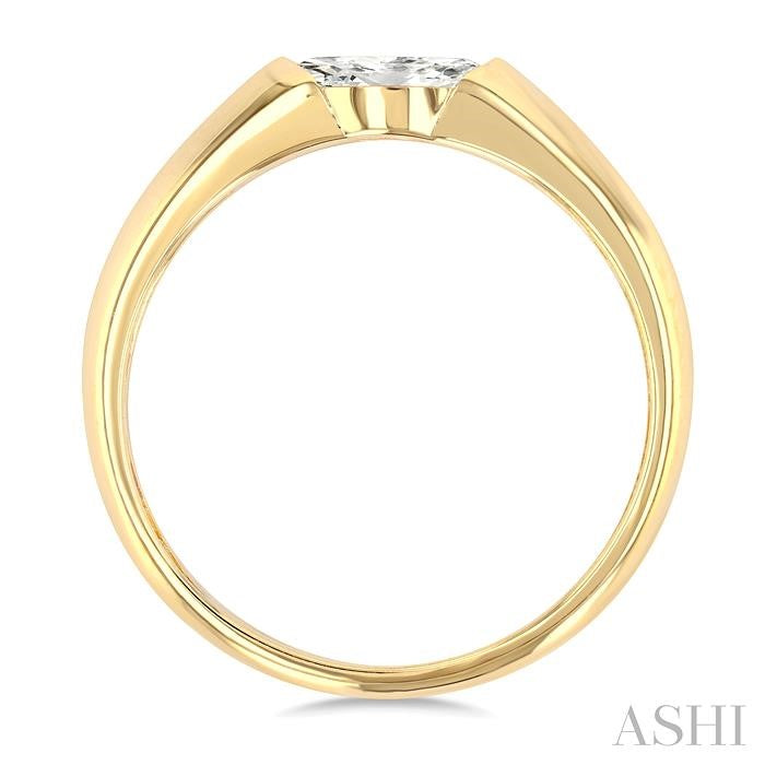 ASHI Marquise Shape East-West Diamond Ring 366F5PPFGYG-MQ
