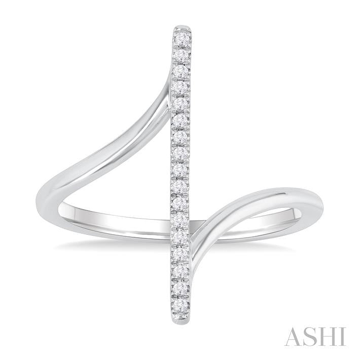 ASHI Diamond Fashion Open Ring 366G8PPTSWG