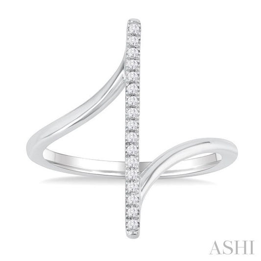 ASHI Diamond Fashion Open Ring 366G8PPTSWG