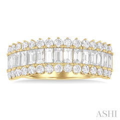 ASHI Baguette Diamond Fashion Band 366J0PPFGYG-1.45