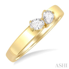 ASHI Toi Et Moi Diamond Fashion Ring 366V5PPFGYG