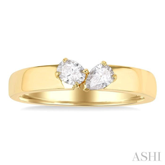 ASHI Toi Et Moi Diamond Fashion Ring 366V5PPFGYG