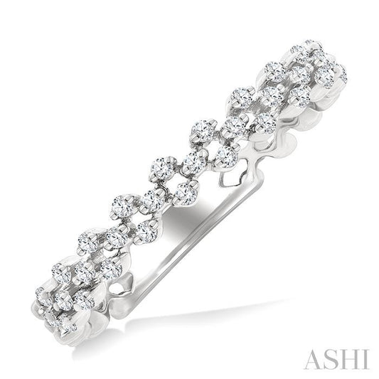 ASHI Stackable Diamond Fashion Band 366W7PPTGWG
