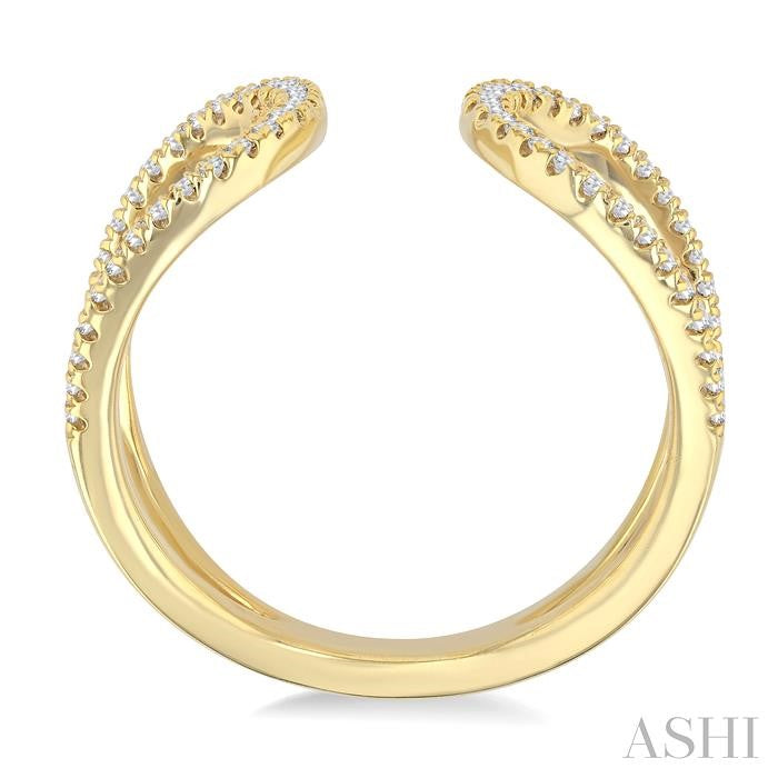 ASHI Diamond Fashion Open Ring 367G6PPTSYG
