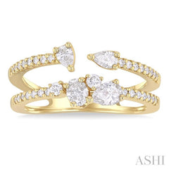 ASHI Mixed Shape Diamond Fashion Ring 367K2PPFGYG