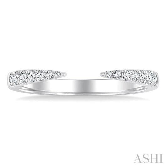 ASHI Stackable Claw Diamond Fashion Open Ring 368G7PPTGWG