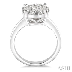 ASHI Round Shape Lovebright Essential Diamond Ring 36900PPFVWG-1.50
