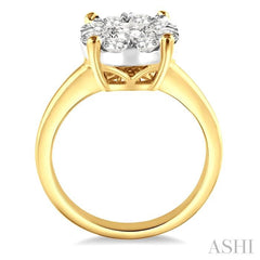 ASHI Round Shape Lovebright Essential Diamond Ring 36900PPFVYW-2.00