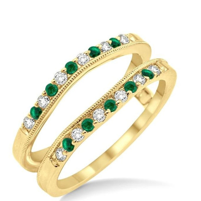 Parkplace Jewelers Gemstone & Diamond Insert Ring 29778PPFHEMYG
