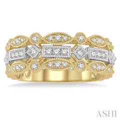 ASHI Diamond Wedding Band 369B4PPFHYW