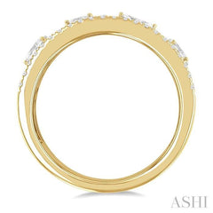 ASHI Bold Mixed Shape Diamond Fashion Band 369F3PPFGYG