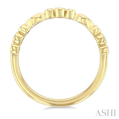 ASHI Stackable Diamond Fashion Band 369W8PPTGYG