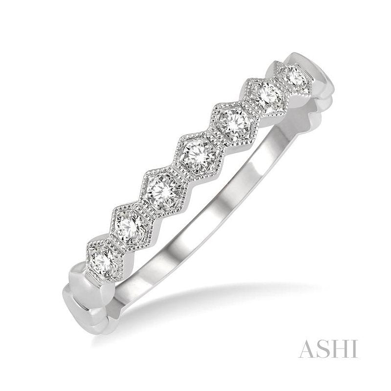 ASHI Stackable Diamond Fashion Band 305A8PPFGWG