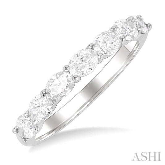 ASHI Oval Shape East-West Diamond Fashion Band 370E1PPFGWG-OV