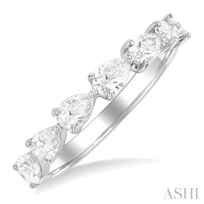 ASHI Pear Shape East-West Diamond Fashion Band 370E1PPFGWG-PR