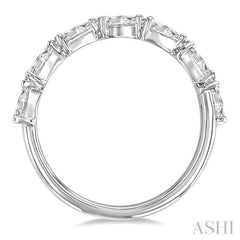 ASHI Pear Shape East-West Diamond Fashion Band 370E1PPFHWG-PR