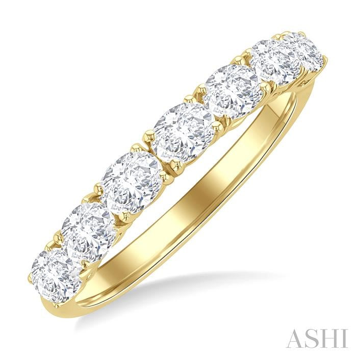 ASHI Oval Shape East-West Diamond Fashion Band 370E1PPFHYG-OV