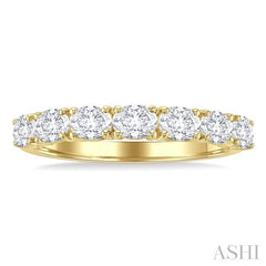 ASHI Oval Shape East-West Diamond Fashion Band 370E1PPFHYG-OV