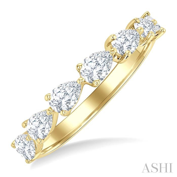 ASHI Pear Shape East-West Diamond Fashion Band 370E1PPFHYG-PR