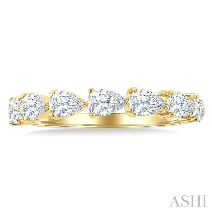 ASHI Pear Shape East-West Diamond Fashion Band 370E1PPFHYG-PR