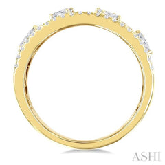 ASHI Bold Mixed Shape Diamond Fashion Band 370F3PPFGYG